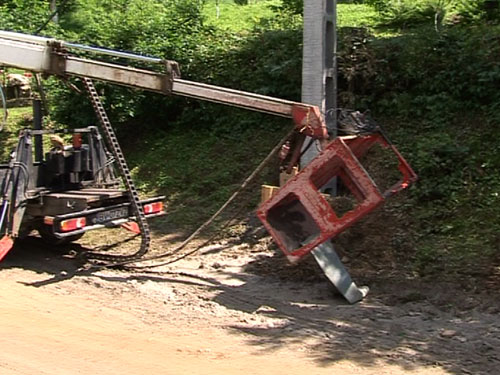 Foto: accident de munca Seini (c) eMaramures.ro